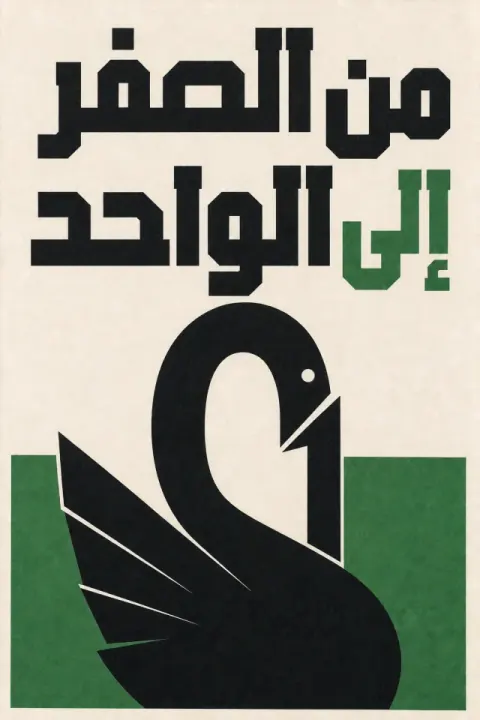 غلاف كتاب من الصفر إلى الواحد