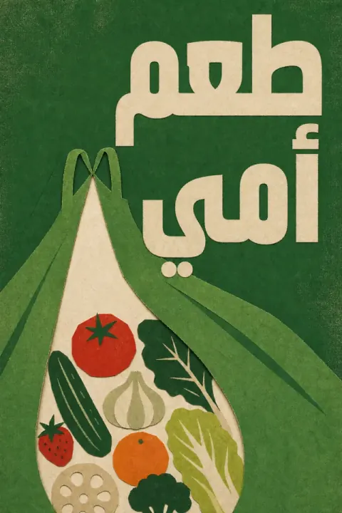 غلاف كتاب طعم أمي